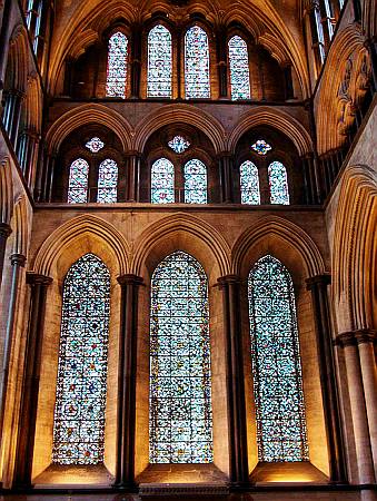 Salisbury Cathedral - Transept Windows